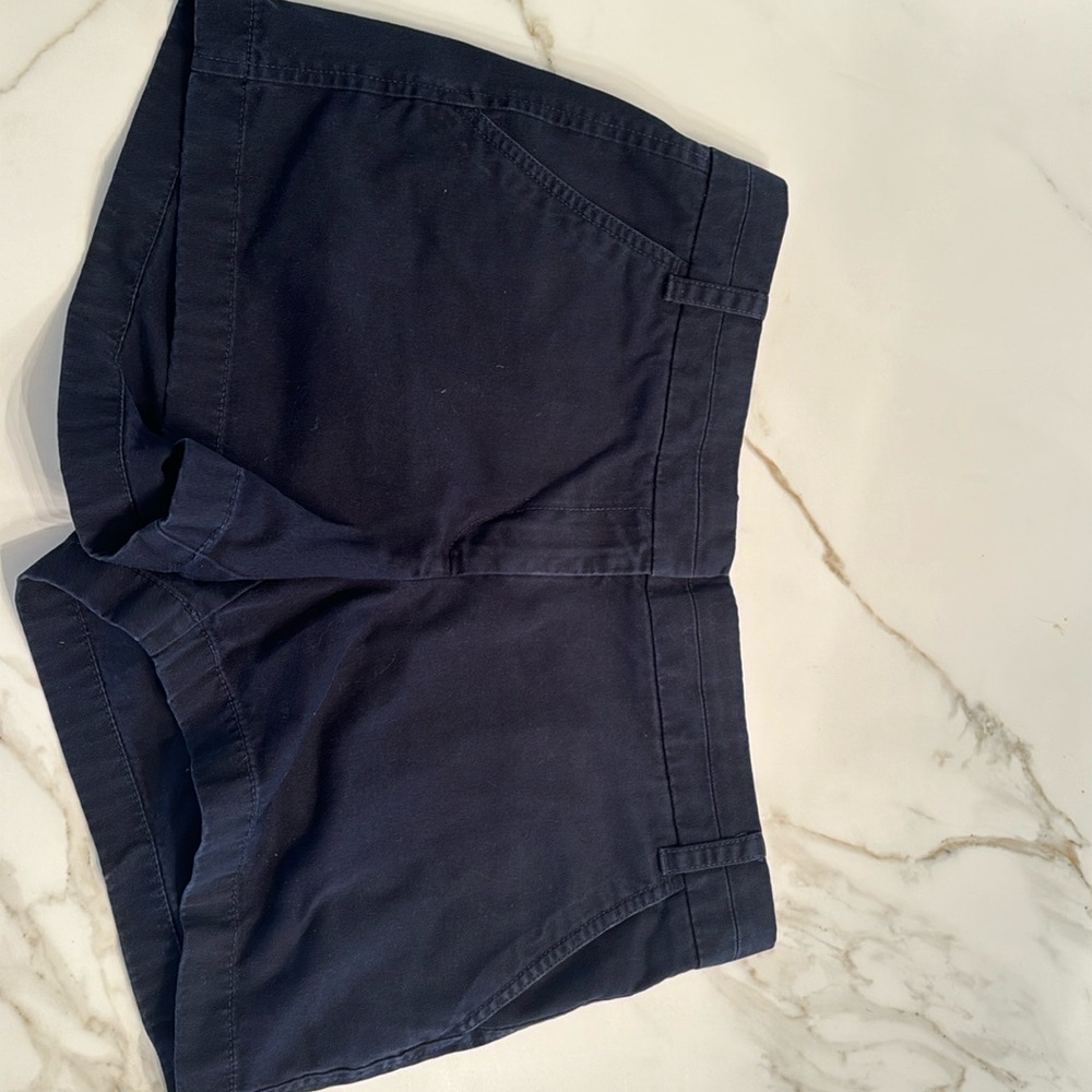 Navy chino shorts from J.Crew